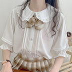 Fungus large lapel shirt  HA1300