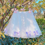 Sweet Bowknot Mesh Skirt  HA1408
