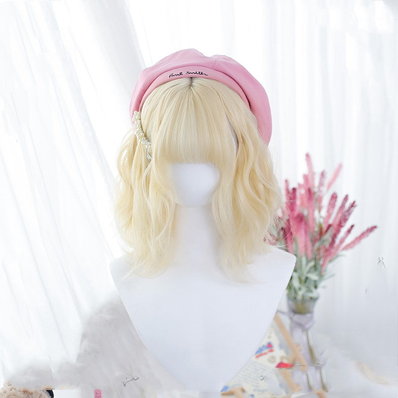 Lrregular Curly Short Hair Wig  HA1248