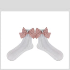 lace Bow socks   HA1587