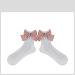 lace Bow socks   HA1587