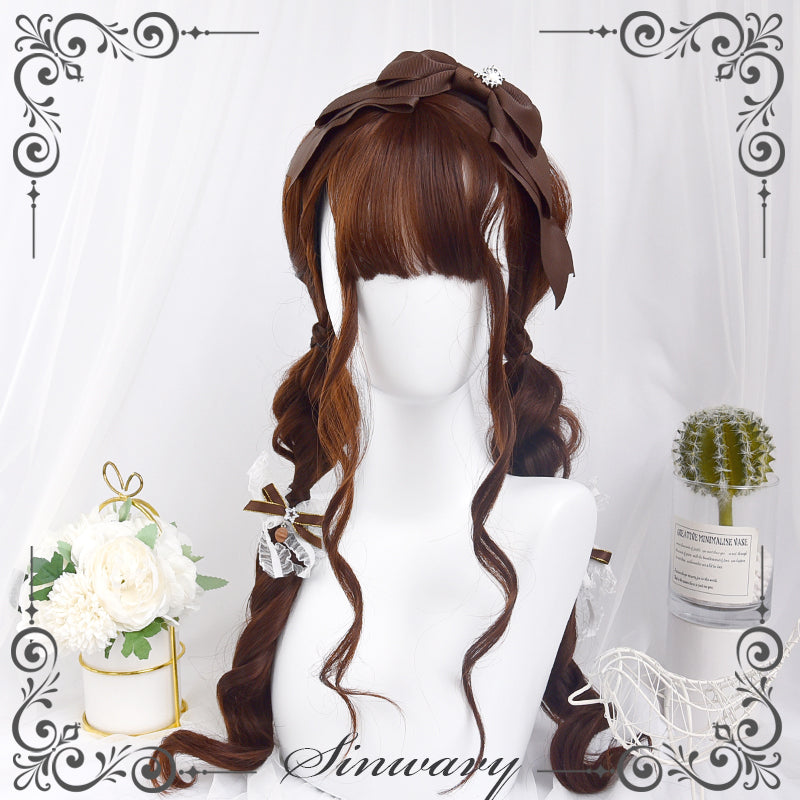 Spiral curl jk long curl wig HA0921