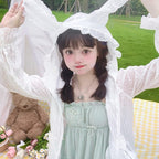 Rabbit ear cardigan jacket  HA1662