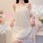 Sweet suspender nightdress   HA1512