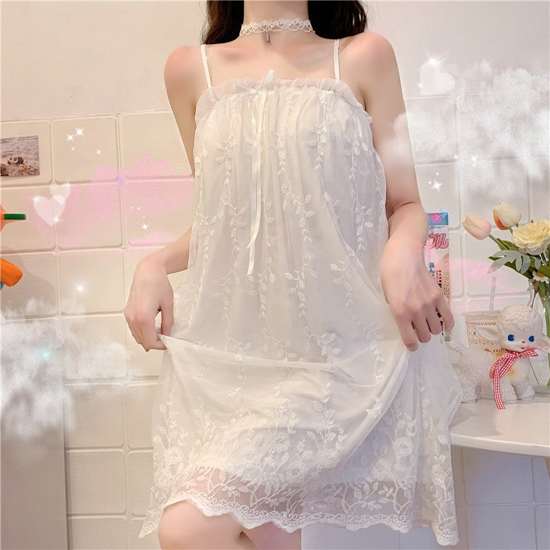 Sweet suspender nightdress   HA1512