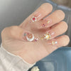 Flash cute girly removable nails   HA0793
