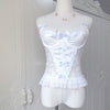 Fishbone lace corset HA0990