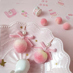 Peach Earrings   HA1286