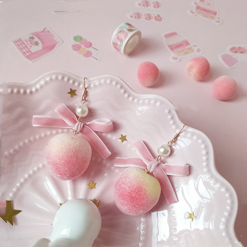 Peach Earrings   HA1286