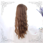 Mori soft girl water pattern curly wig    ha0468