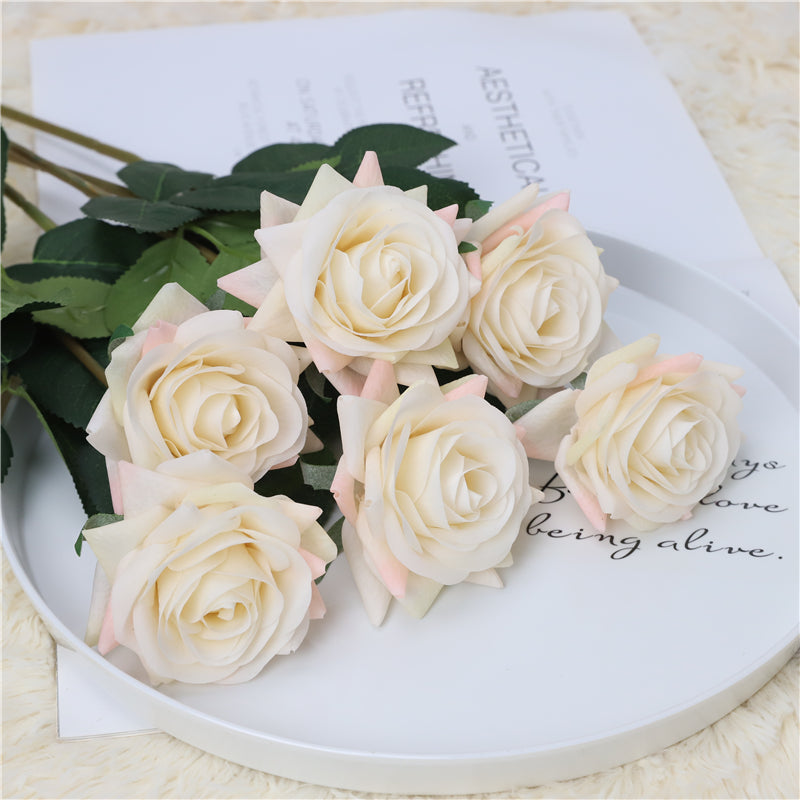 Rose simulation floral decoration   HA1440