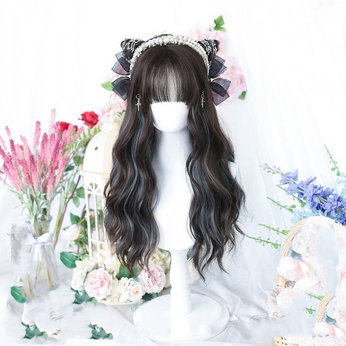 Water ripple long curly wig  HA1249