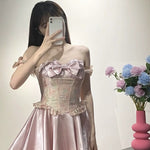 Pink Bow Dress   HA1736