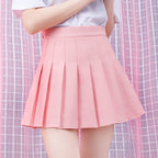 Pink pleated skirt  HA0519