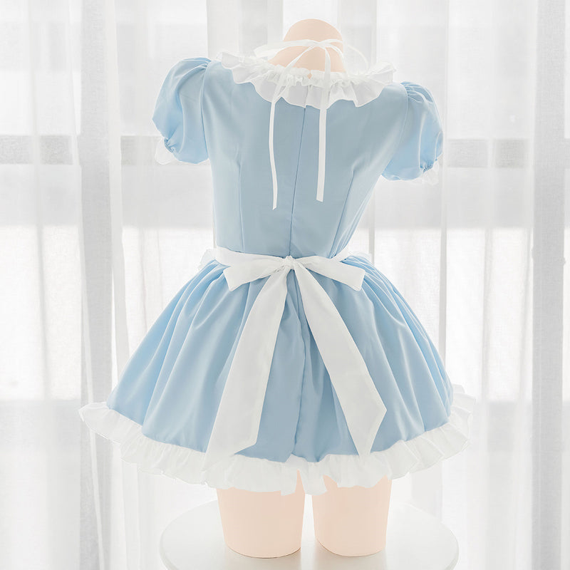 Aqua Blue Sugar Heart Cute Dress Uniform   HA0860