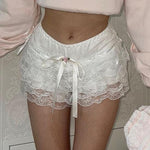 Sweet casual lace shorts   HA1710