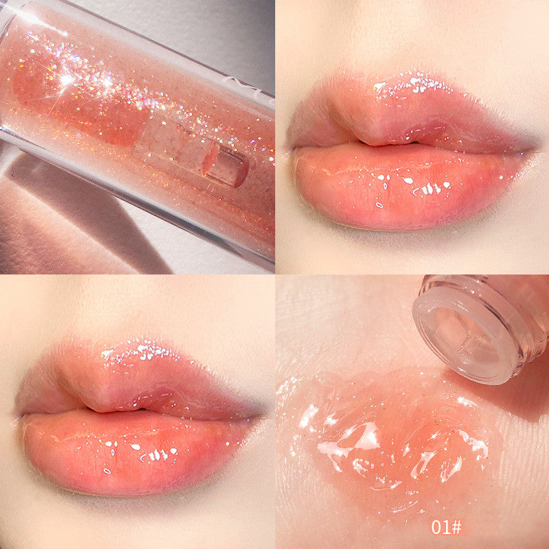 Moisturizing and moisturizing lip glaze HA0017