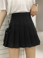 High waist pleated skirt HA0965