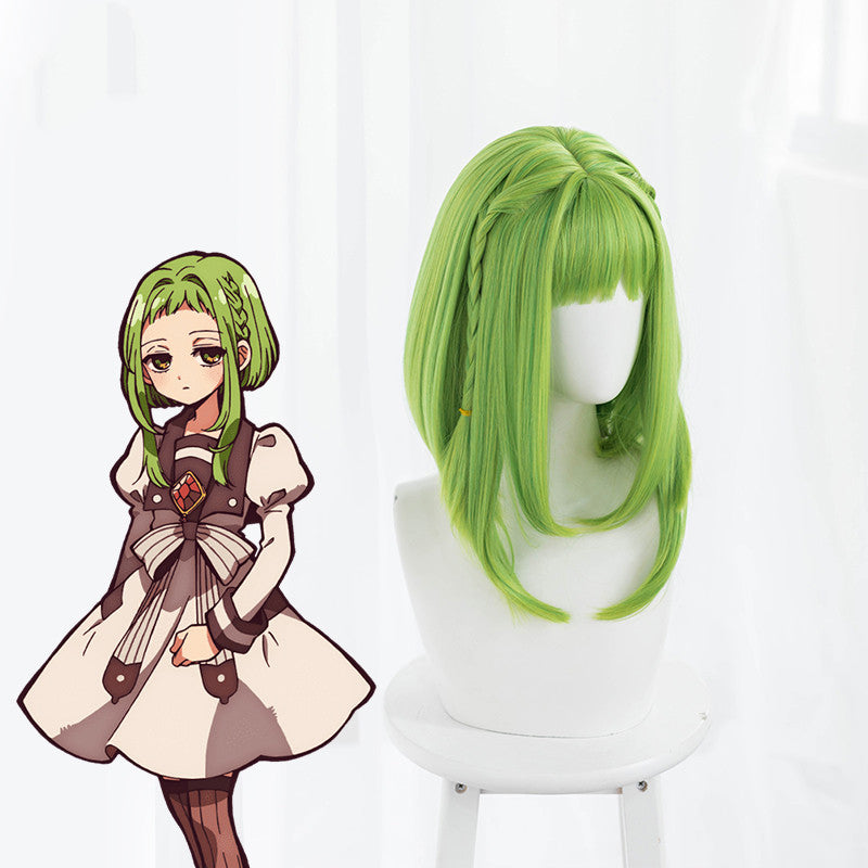 Anime cos green wig   HA0273