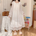 Sweet Mesh Bow Knot Nightdress  HA1290