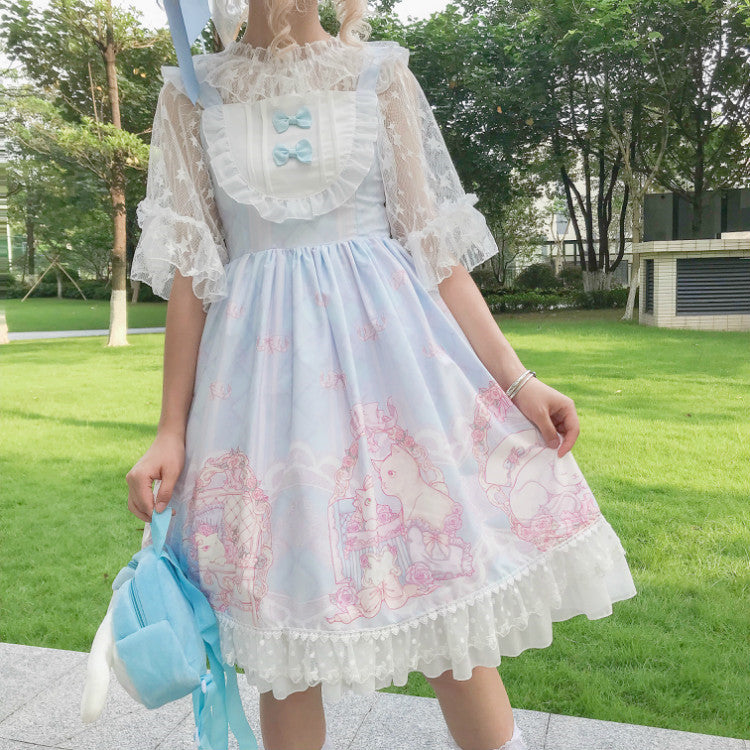 Cute cat lolita dress  HA0409