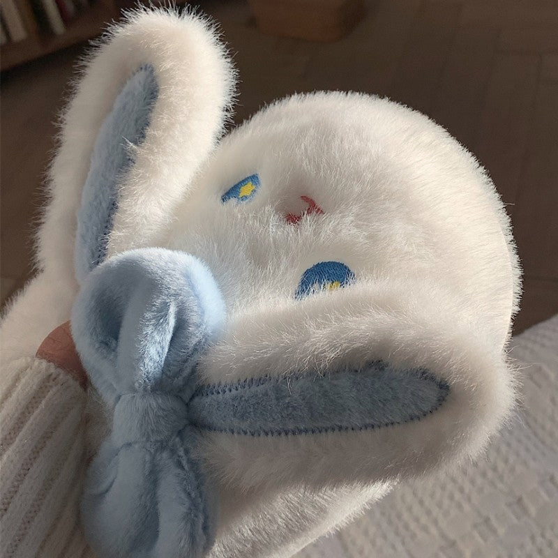 Cute Rabbit Cotton Slippers   HA1336
