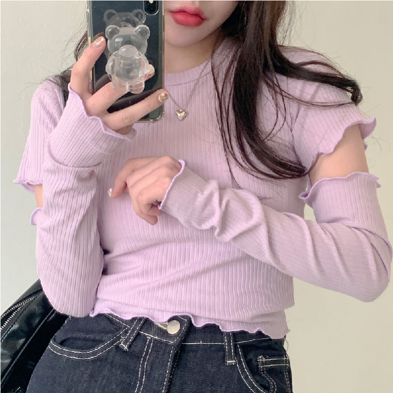 Sweet Cream Sleeve T-Shirt  HA1635