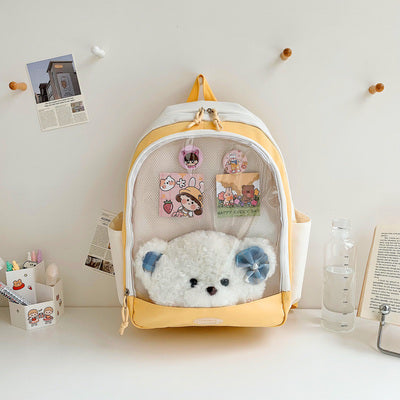 Cute and versatile large-capacity school bag HA0827