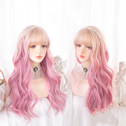 Lolita gradient long curly hair   HA0388