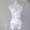 Fishbone lace corset HA0990