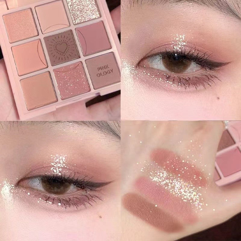 Sweet nine-color eyeshadow palette  HA1375