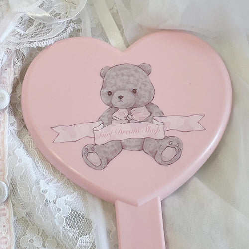 Pink Doll Bear Makeup Mirror  HA1212