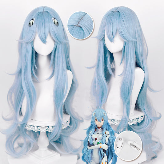 Blue cos wig   HA0714