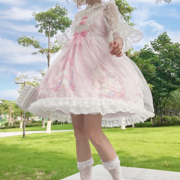 Cute cat lolita dress  HA0409