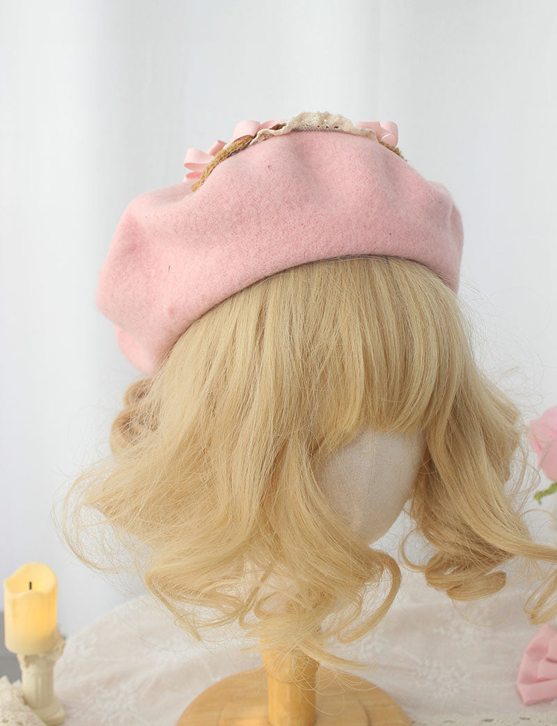 cute bear beret HA1056