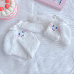 Cute Rabbit Ear Fleece Socks HA1495