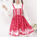 Strawberry Embroidered Long Sleeve Shirt   HA1143