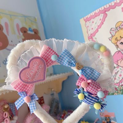 Lolita bear ear sweet hair band   HA0762