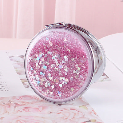Portable Folding Makeup Mirror   HA0132