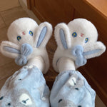 Cute Rabbit Cotton Slippers   HA1336