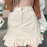 Vintage corduroy skirt   HA1528