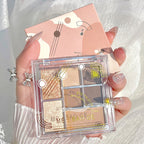 Transparent seven-color eyeshadow palette   HA1283