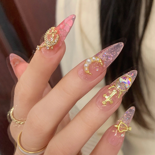 Stars Moonn Nails   HA0210