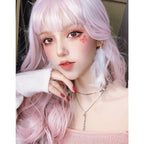 Natural cute fluffy colorful big waves HA0817