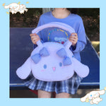 Cute Cinnamoroll shoulder plush bag    HA0615