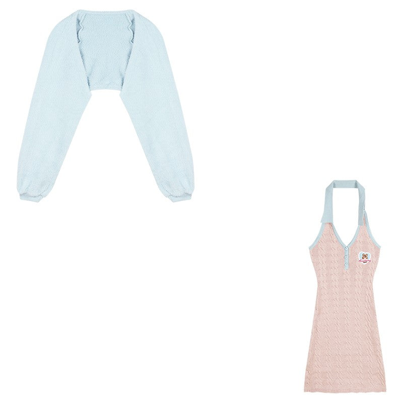 Cute halterneck dress HA1650