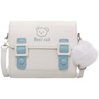 Versatile crossbody small square bag    HA1508