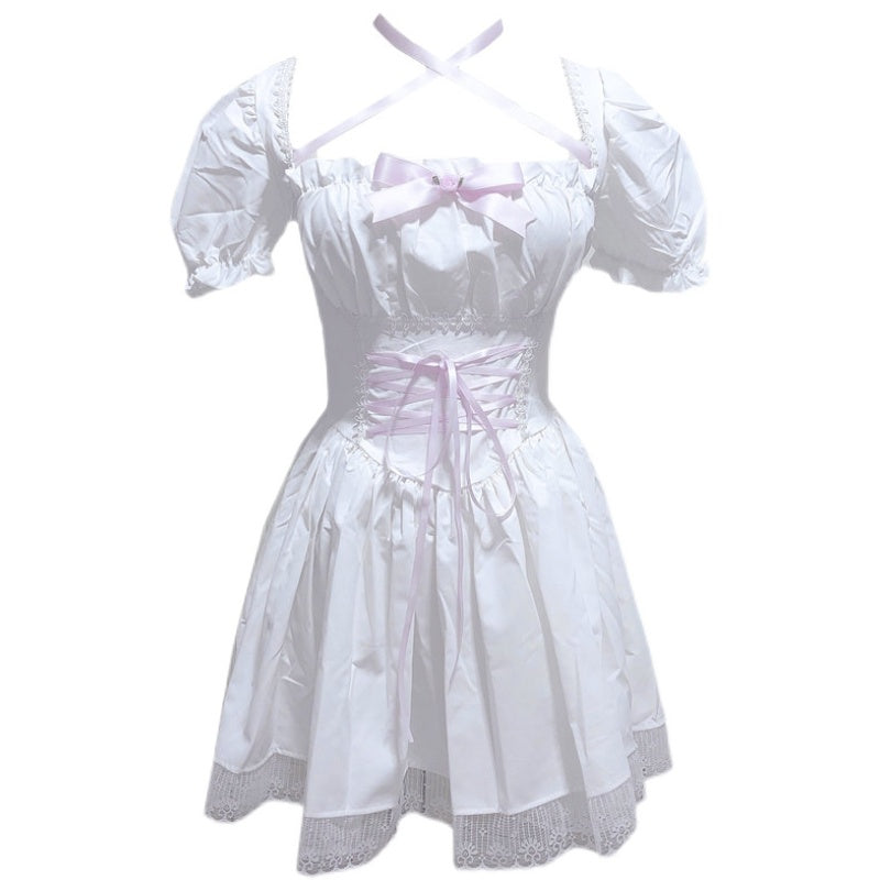 Lolita little white dress HA0987