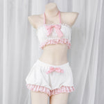 Bow bloomers tube top set    HA0703