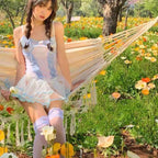 Girl's lace suspender dress  HA0803